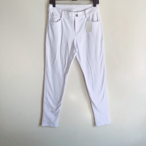 NWT White Skinny High-waist Jeggings - Picture 3 of 4